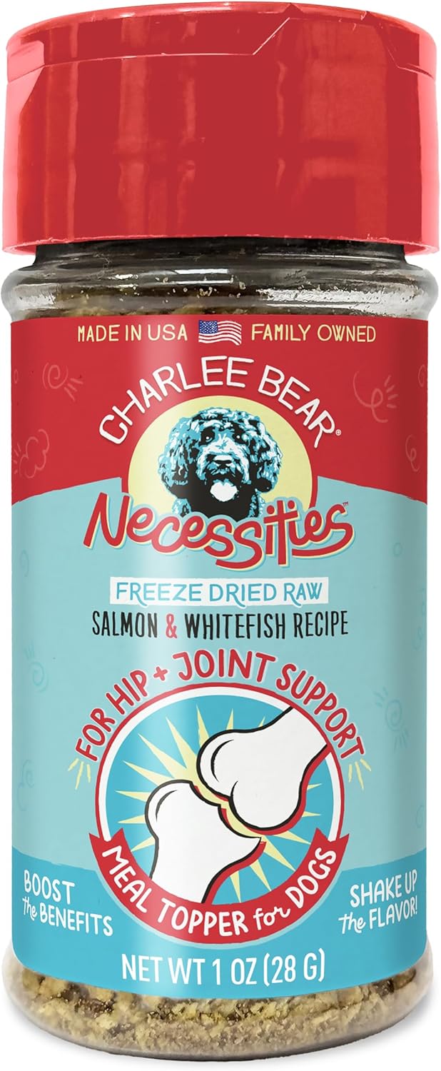 Charlee-Bear-Necessities-Freeze-Dried-Dog-Food-Topper,-Hip-and-Joint-Support,-Grain-1752