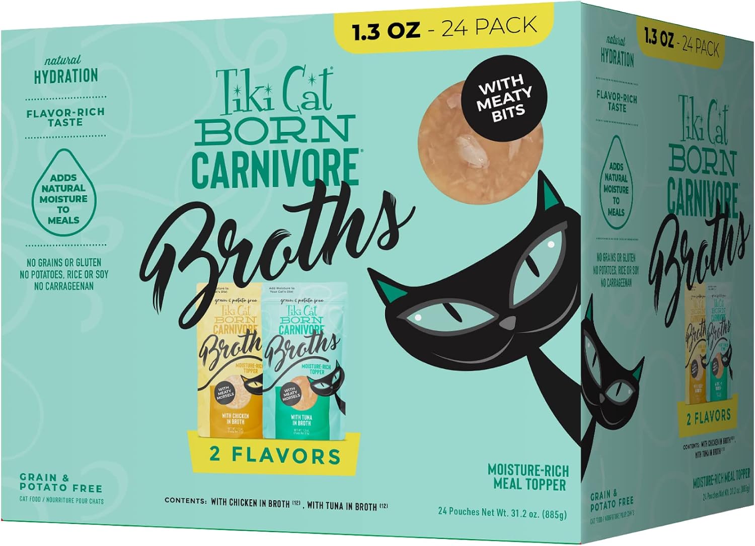 Tiki-Cat-Born-Carnivore-Broths,-Variety-Pack,-Hydration-and-Flavor-Supplement-Cat-Food-733