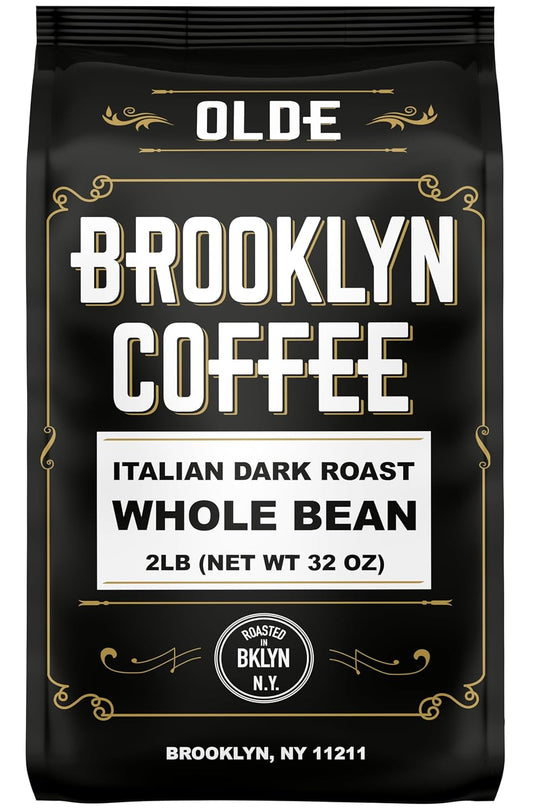BROOKLYN-CAFÉ-entero,-tostado-oscuro-italiano-(2-libras)-extra-fuerte,-delicioso-aroma2928