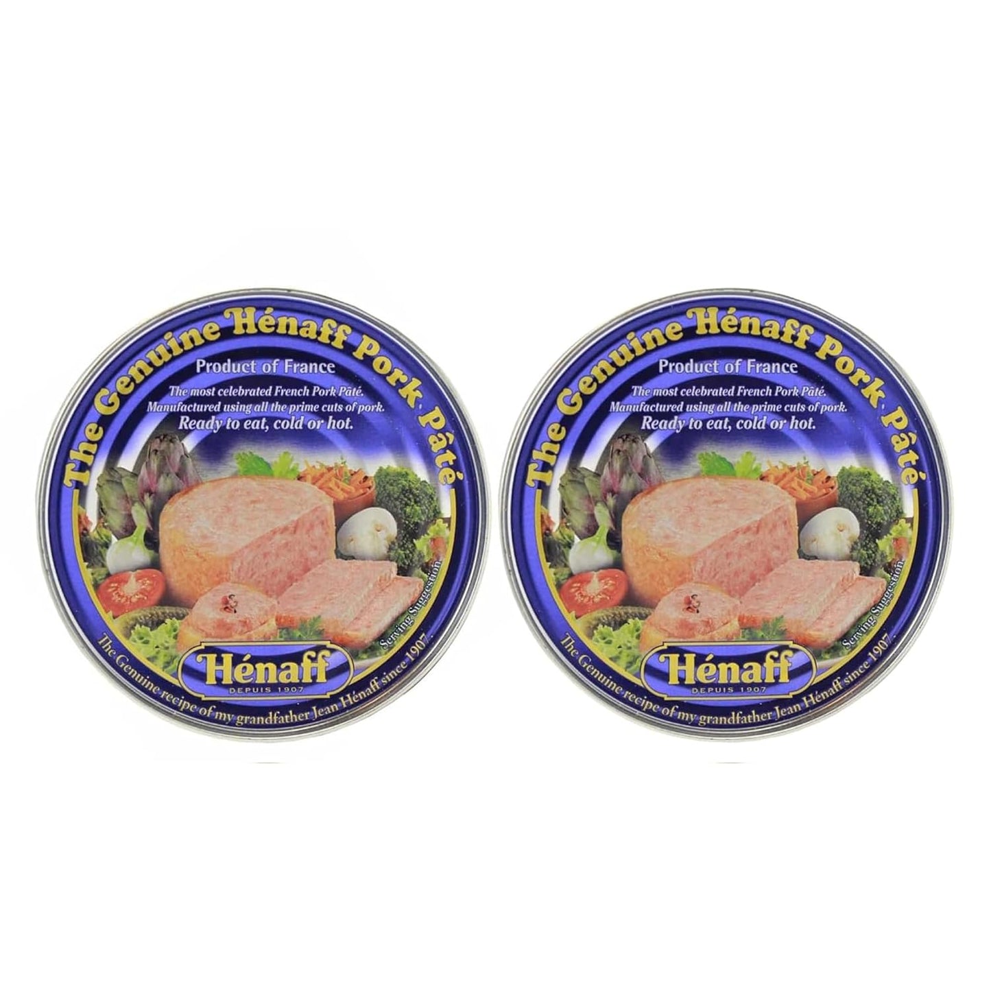 Henaff-Pork-Pâté-5.4-Ounce-(154g),-Ready-to-Eat-Hot-or-Cold,-Authentic-French-Recipe,-196
