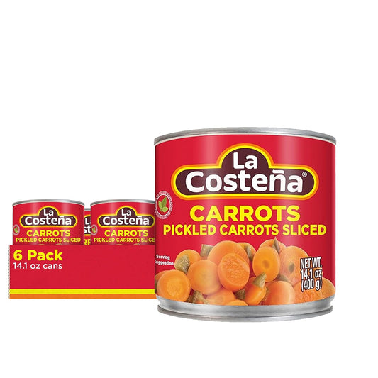 La-Costeña-Sliced-Pickled-Carrots-with-Pickled-Jalapenos---14.1oz,-6-Pack-821