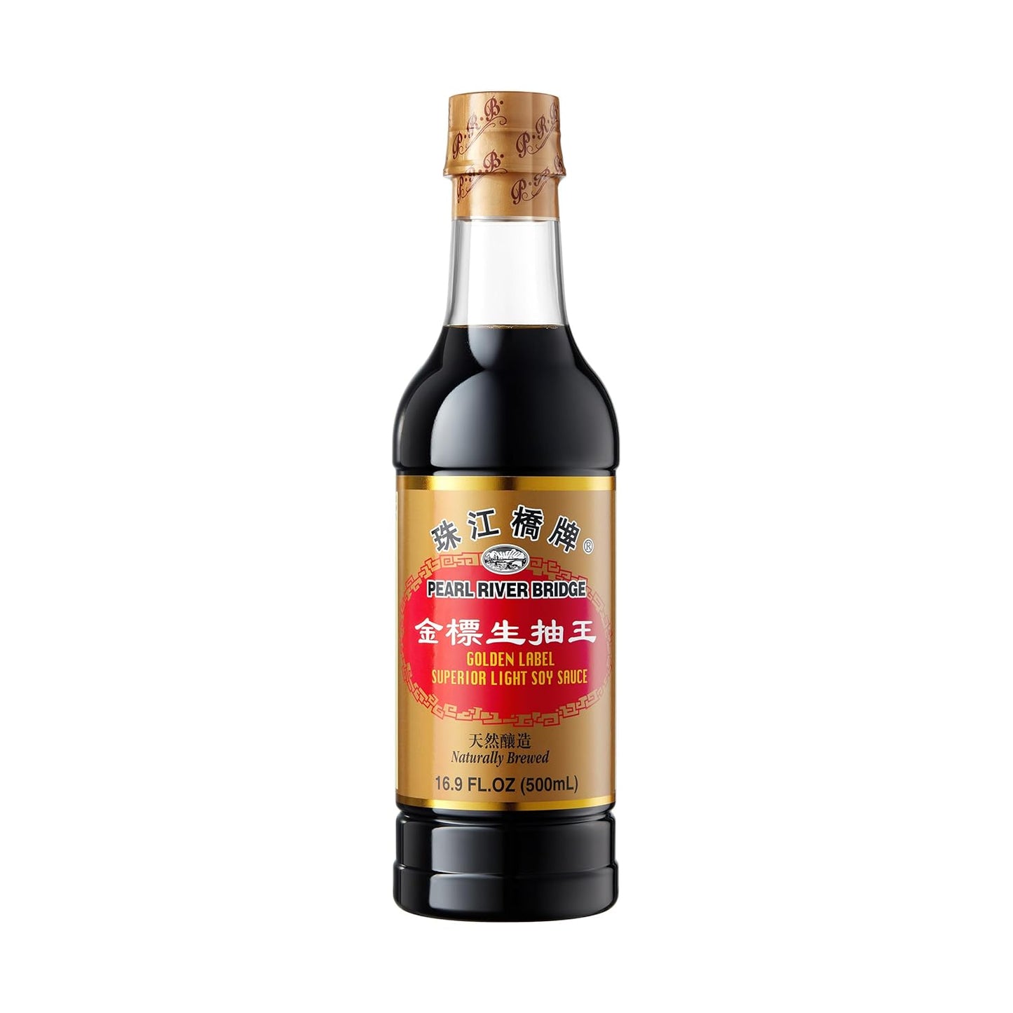 Pearl-River-Bridge-Golden-Label-Superior-Light-Soy-Sauce,-Plastic-Bottles,-16.9-1543