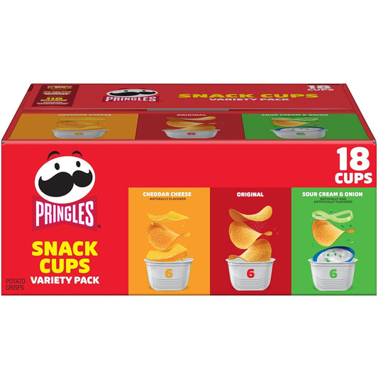 Pringles-Potato-Crisps-Chips,-Lunch-Snacks,-Snack-Cups,-Variety-Pack,-12.9oz--Box-(18-Cups)--2423