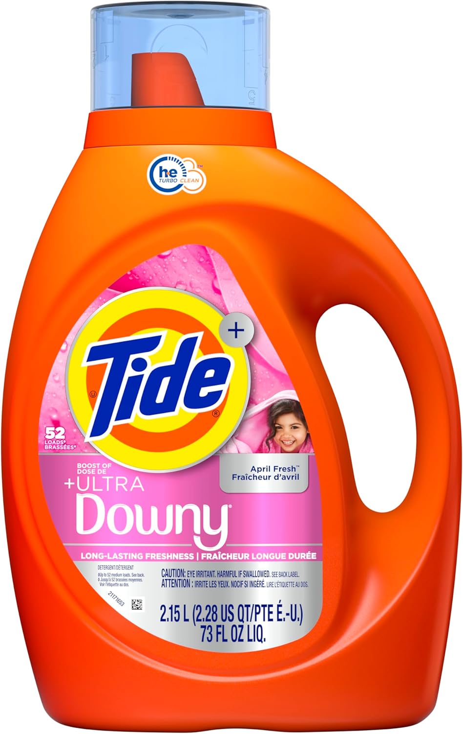 Tide-Plus-Boost-of-Ultra-Downy-Liquid-Laundry-Detergent,-April-Fresh-Scent,-1017