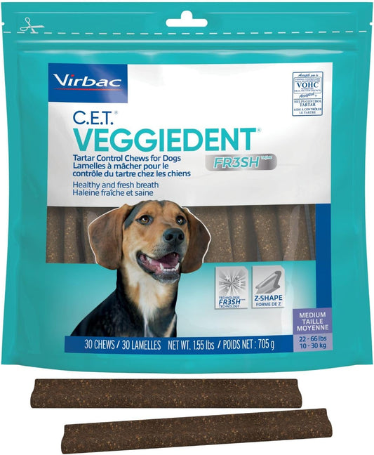 Virbac-C.E.T.-VEGGIEDENT-FR3SH-Tartar-Control-Chews-for-Dogs,-Medium,-Beef,-pounds-677