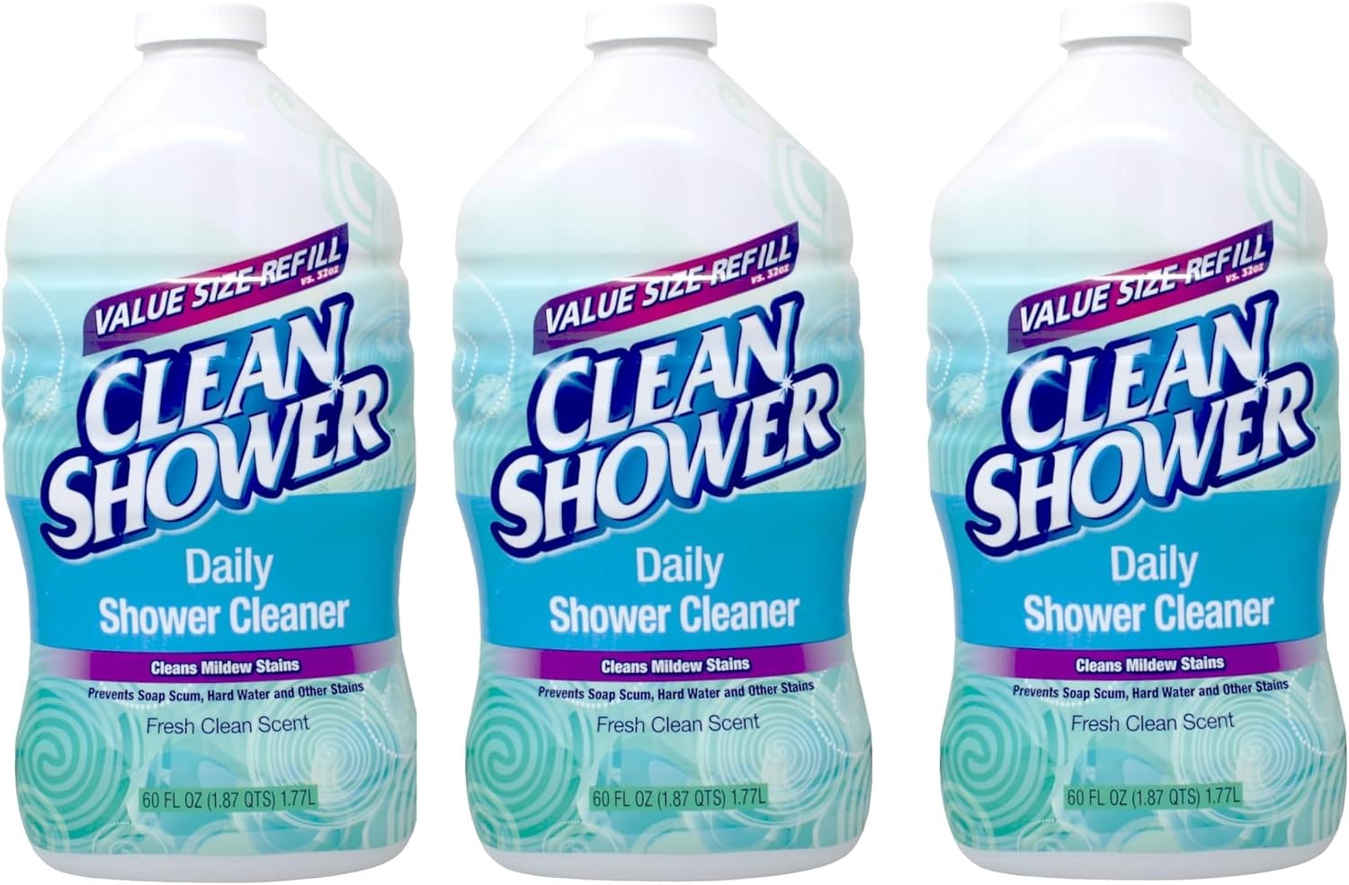 CLEAN-SHOWER-REFILL-FRESH-CLEAN-SCENT-60-OZ-(3-Pack)-----------1294