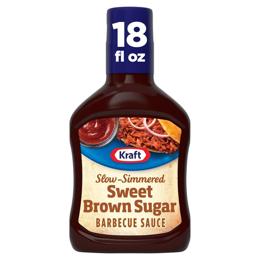 Kraft-Sweet-Brown-Sugar-Slow-Simmered-Barbecue-BBQ-Sauce,-18-oz-Bottle---2062