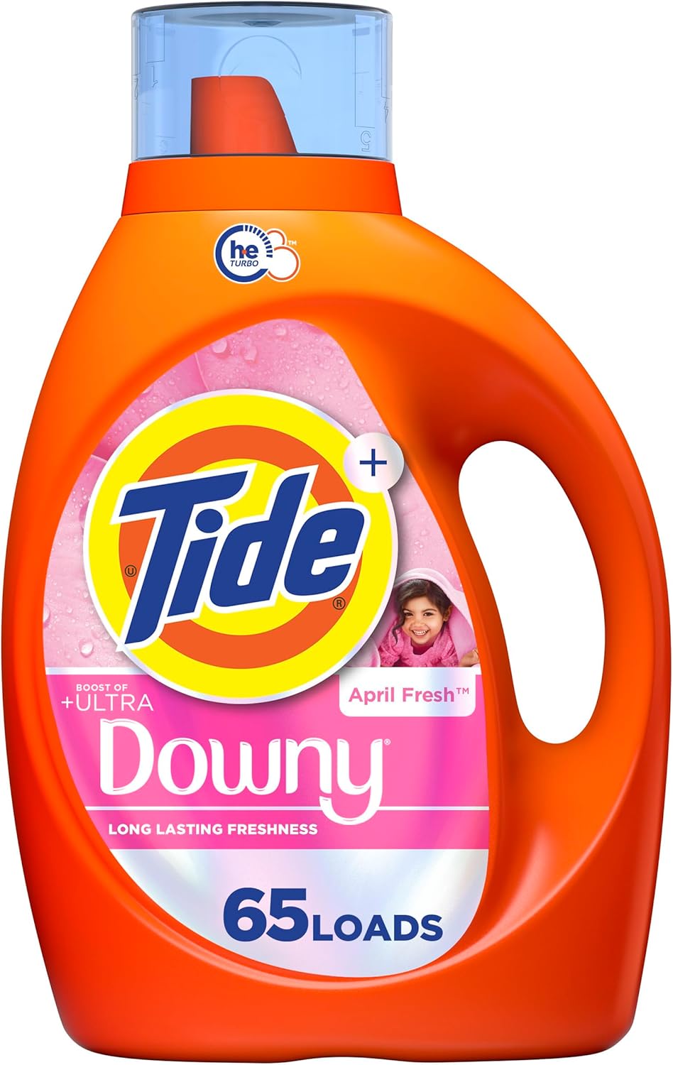Tide-Plus-Boost-of-Ultra-Downy-Liquid-Laundry-Detergent,-April-3872