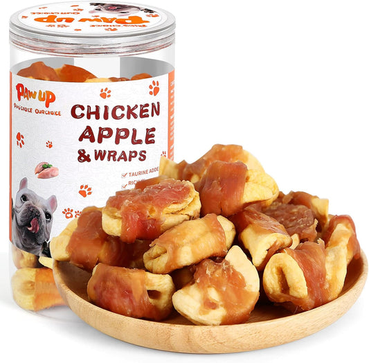 PAWUP-Dog-Treats-Apple-Slice-Chicken-Wrapped,-Training-Treats-w/Taurine-for-Medium-1039