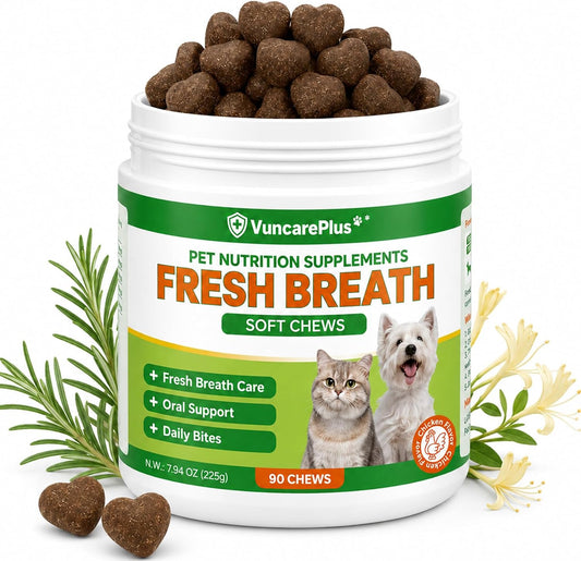 Fresh-Breath-Soft-Chews-for-Dogs-&-Cats,-Dog-Breath-Freshener-&-Dental-1204