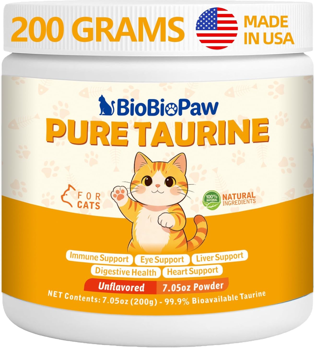 Pure-Taurine-for-Cats-Taurine-Powder-Supplement-for-Kitty-Supports-Vitality-and-Immune-1433
