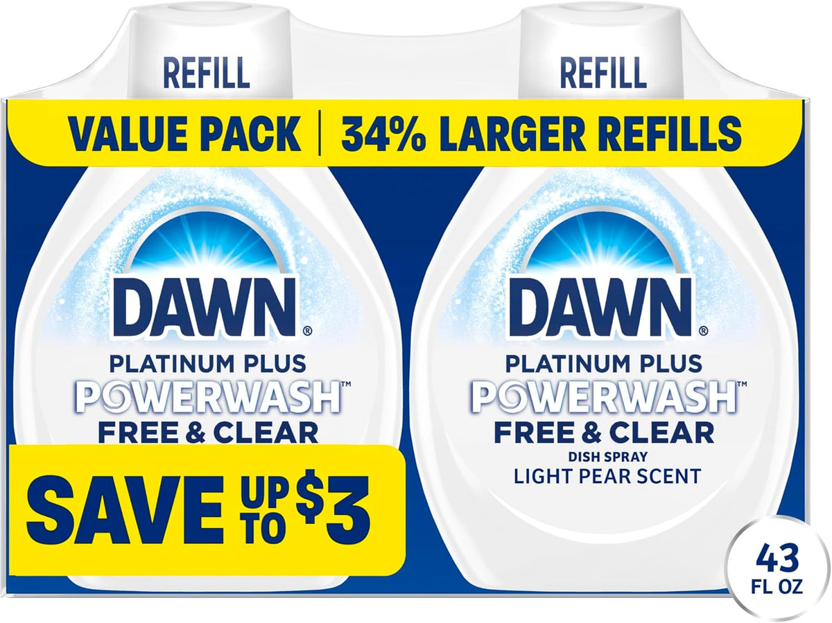 Dawn-Powerwash-Spray-Refill,-Dish-Soap,-Dishwashing-Liquid,-Free-&-Clear,-2-324