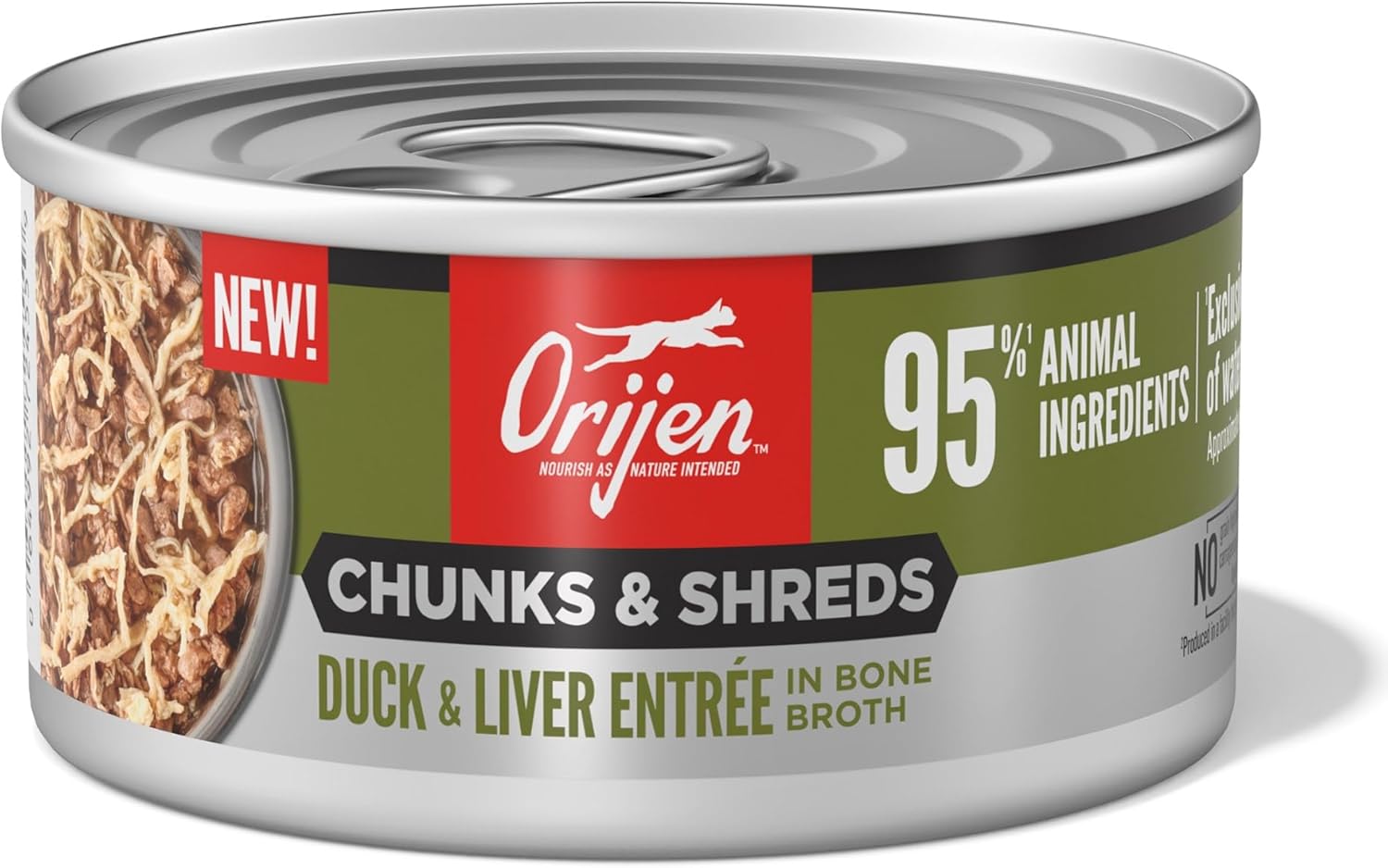 ORIJEN-Chunks-&-Shreds-Duck-&-Liver-Entrée,-1470