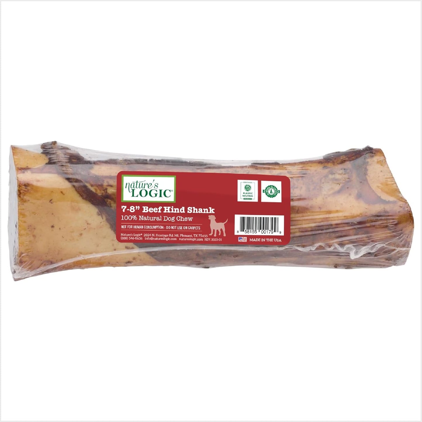 Beef-7-8"-Hind-Shank-Bone-Treat,-1lb,-1-3653