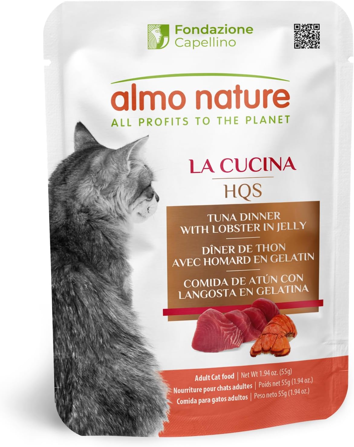 Almo-Nature-HQS-La-Cucina-Tuna-with-Lobster-in-Jelly,-Grain-Additive-Adult-Wet306