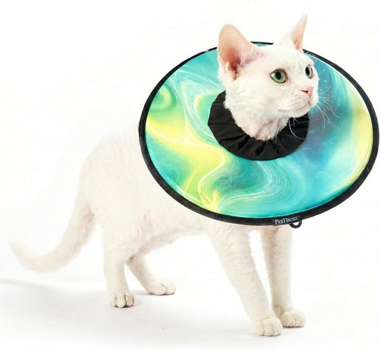 Soft-Cat-Cone-Collar,-Adjustable-Cat-Recovery-Collar,-After-Surgery-to-Stop-Licking,-914