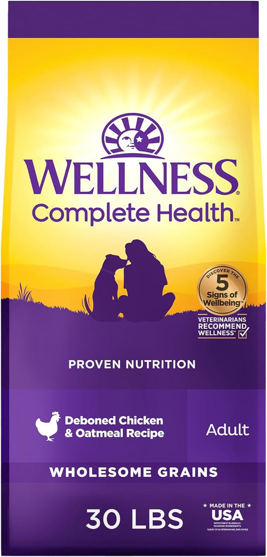 Wellness-Complete-Health-Dry-Dog-Food,-Wholesome-Grains,-Natural,-Chicken-&-Oatmeal,-(30-Pound-2429