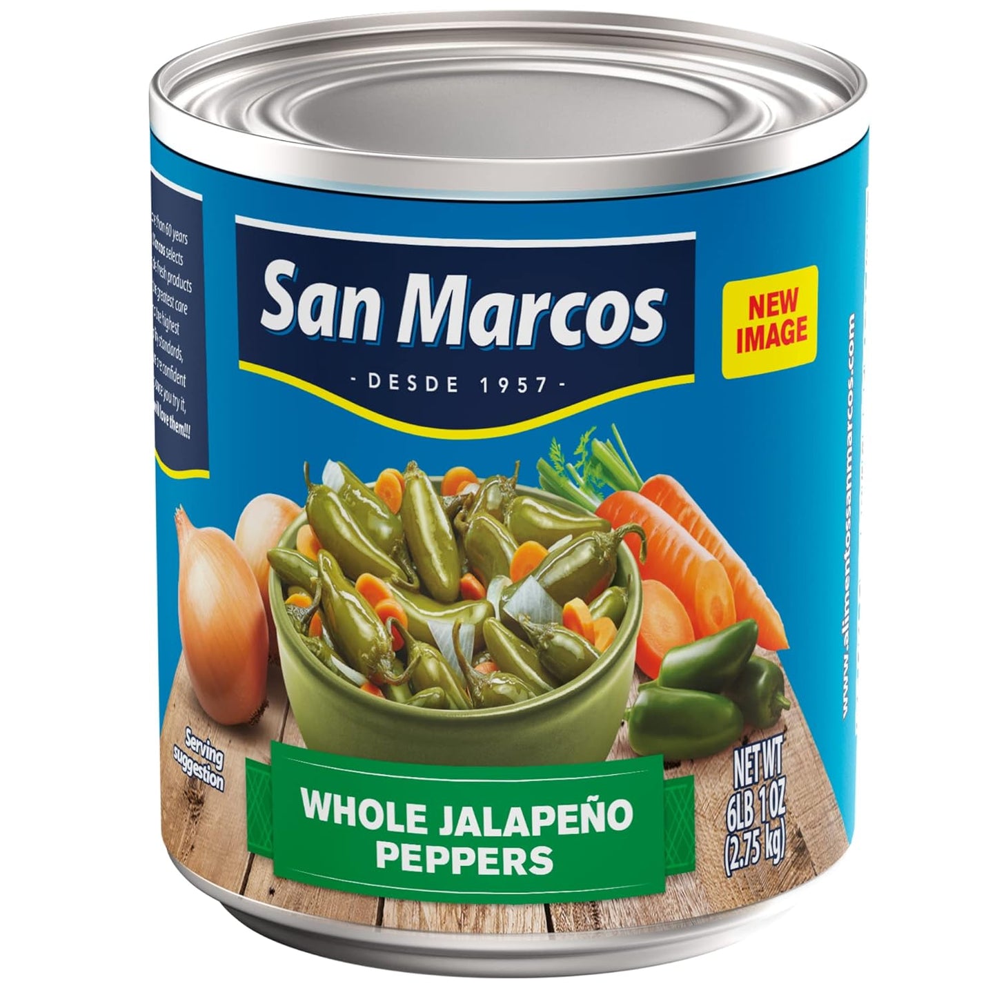 San-Marcos-Whole-Jalapenos,-6-Lb,-1380