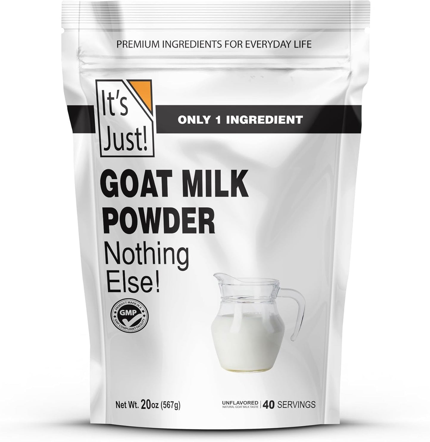 It's-Just!---Goat-Milk-Powder-(1.25lb)-Grass-Fed-Australian-Source,-Heavy-Metal-Easy-Mix,-1903