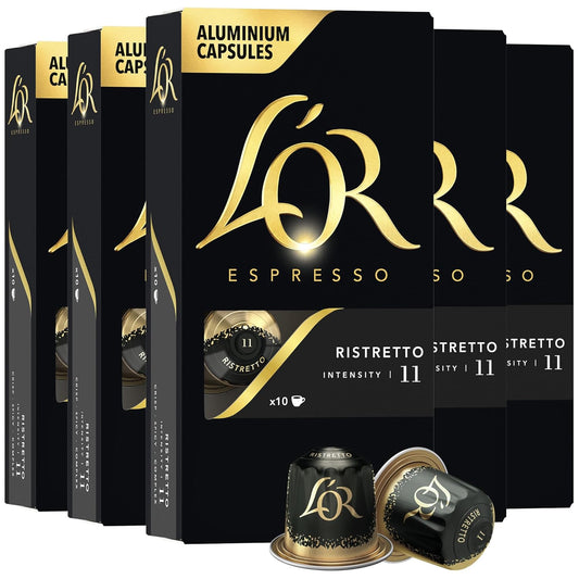 L'OR-Espresso-Capsules,-50-Count-Ristretto,-Single-Serve-Aluminum-Coffee-Capsules-Compatible-with-the-2544