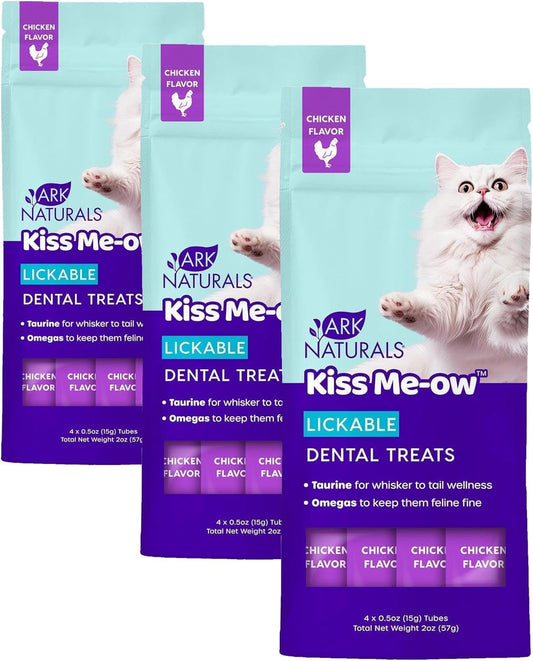 ARK-NATURALS,-Kiss-Me-Ow-Lickable-Chicken,-2-oz-(Pack-of-3)---12