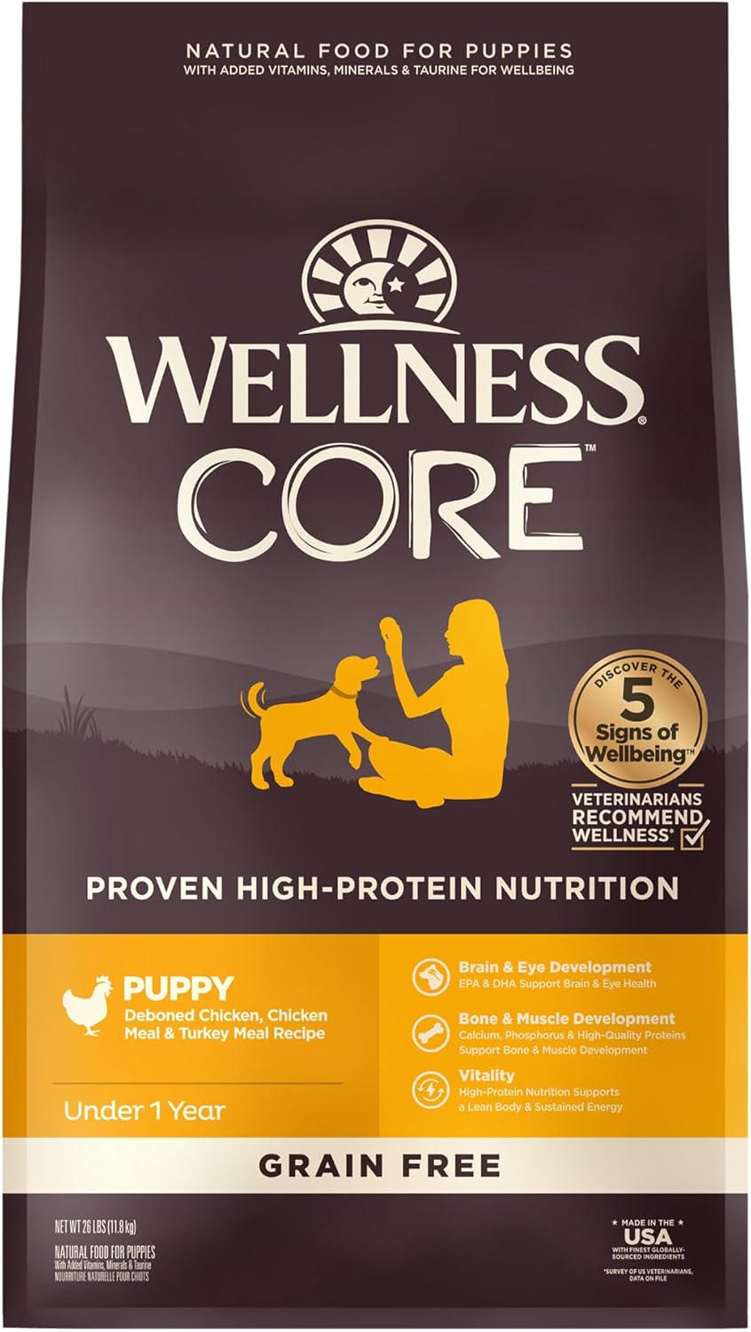 Wellness-CORE-Puppy-Dry-Dog-Food,-Grain-Free,-High-Protein,-Natural,-Chicken-&-Turkey-1306