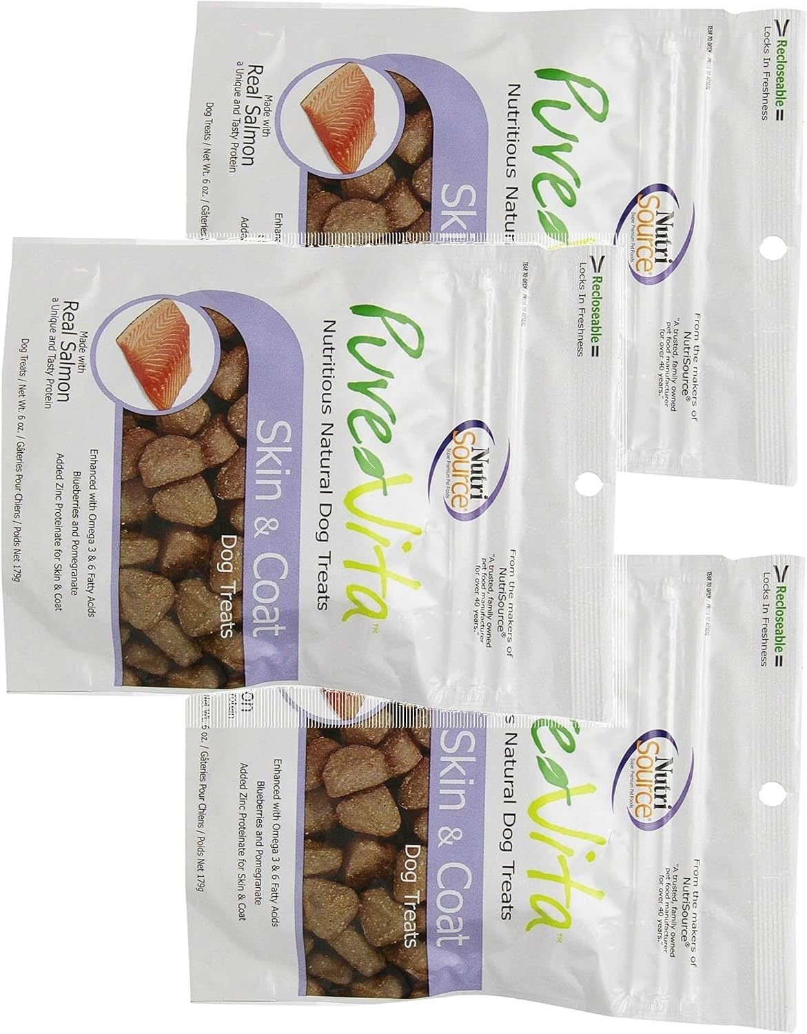 Pure-Vita-Skin-&-Coat-Dog-Treats-With-Real-Salmon,-6Oz---422