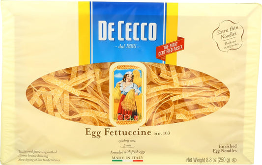 De-Cecco-Pasta-Fettuccine-Egg-Noodles,-8.8-oz-----30
