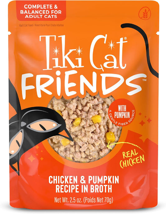 Tiki-Cat-Aloha-Friends-Wet-Cat-Food,-Chicken-&-Pumpkin,-2.5-oz.-Pouch-1160