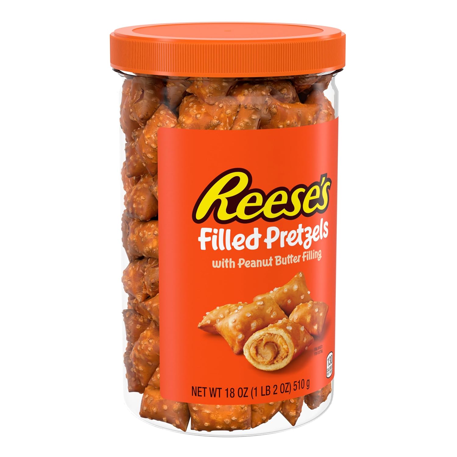 Reese's-Filled-Pretzels-Peanut-Butter-Nuggets-Jar,-18-oz-|-Peanut--Butter-Filled-Pretzel-Crunchy-2736