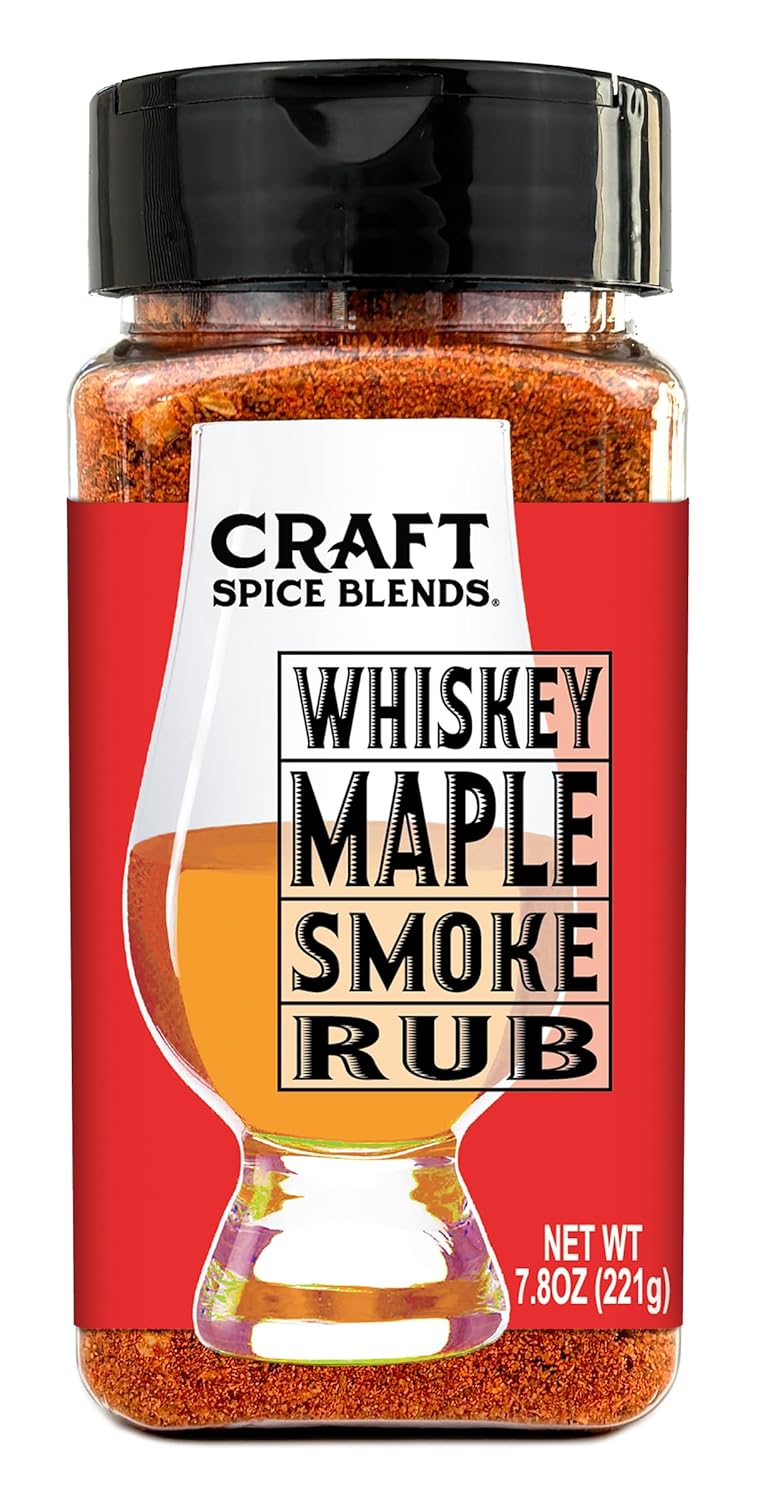 Craft-Spice-Blends-Whisky-Maple-Smoke-Rub-|-Frote/condimento-multiuso-Masaje-1354