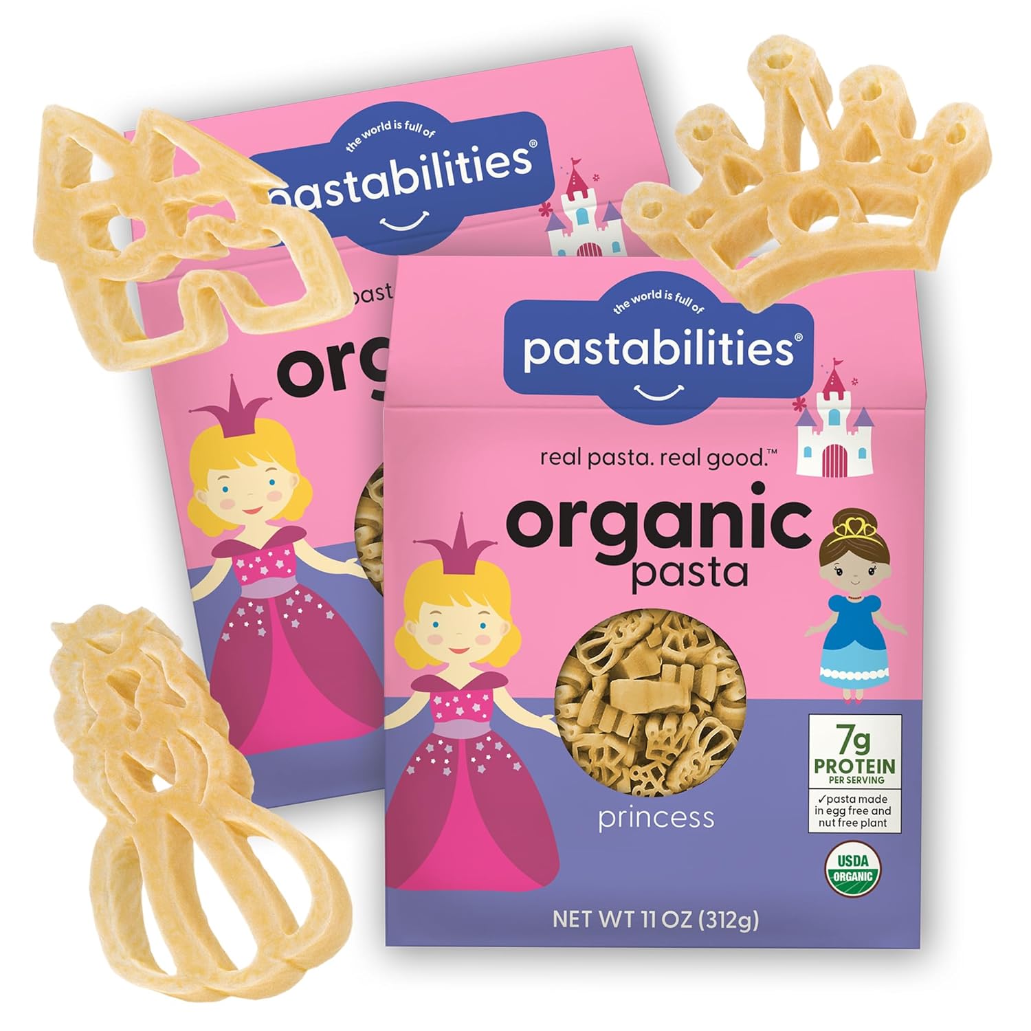 Pastabilities-Organic-Pasta-for-Kids---Princess-Shaped-1523