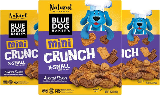 Natural-Dog-Treats,-Mini-Crunch,-Assorted-Flavors,-16.2oz,-2945