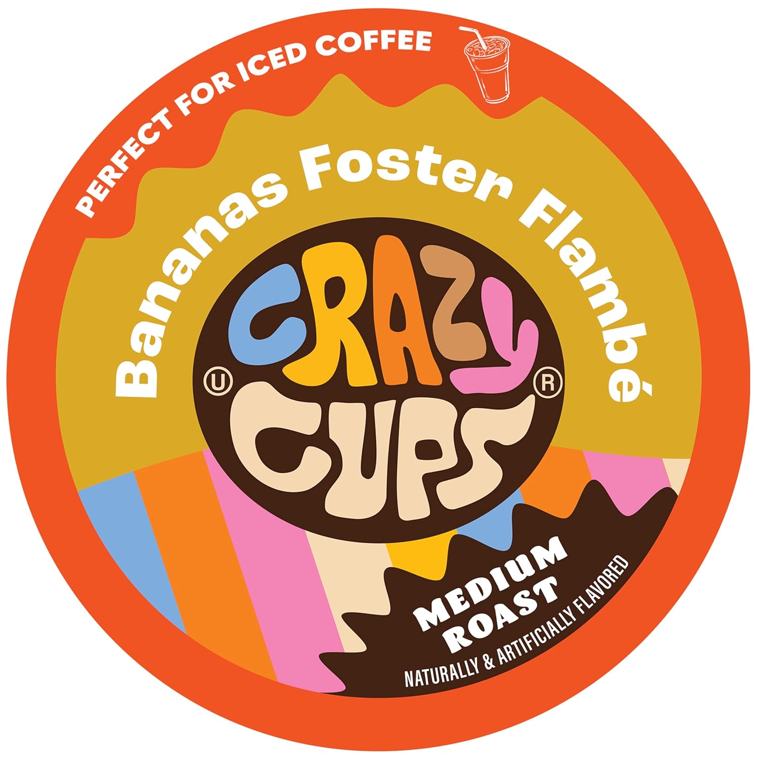 Crazy-Cups-Café-saborizado-para-máquinas-Keurig-K-K,-plátanos-Foster-Flambe',-calientes2273