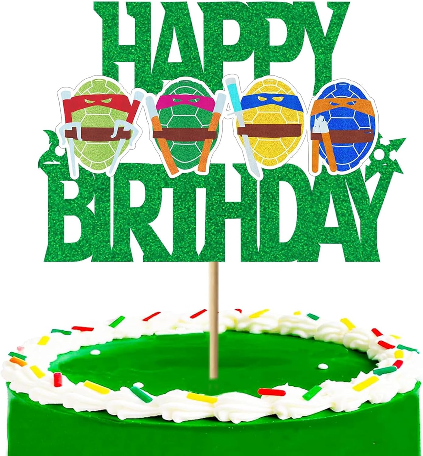 Turtle-Cake-Topper-Anime-Hero-Cake-Topper-Happy-Birthday-Turtle-Weapon-Decorations-Birthday-Decorations-590