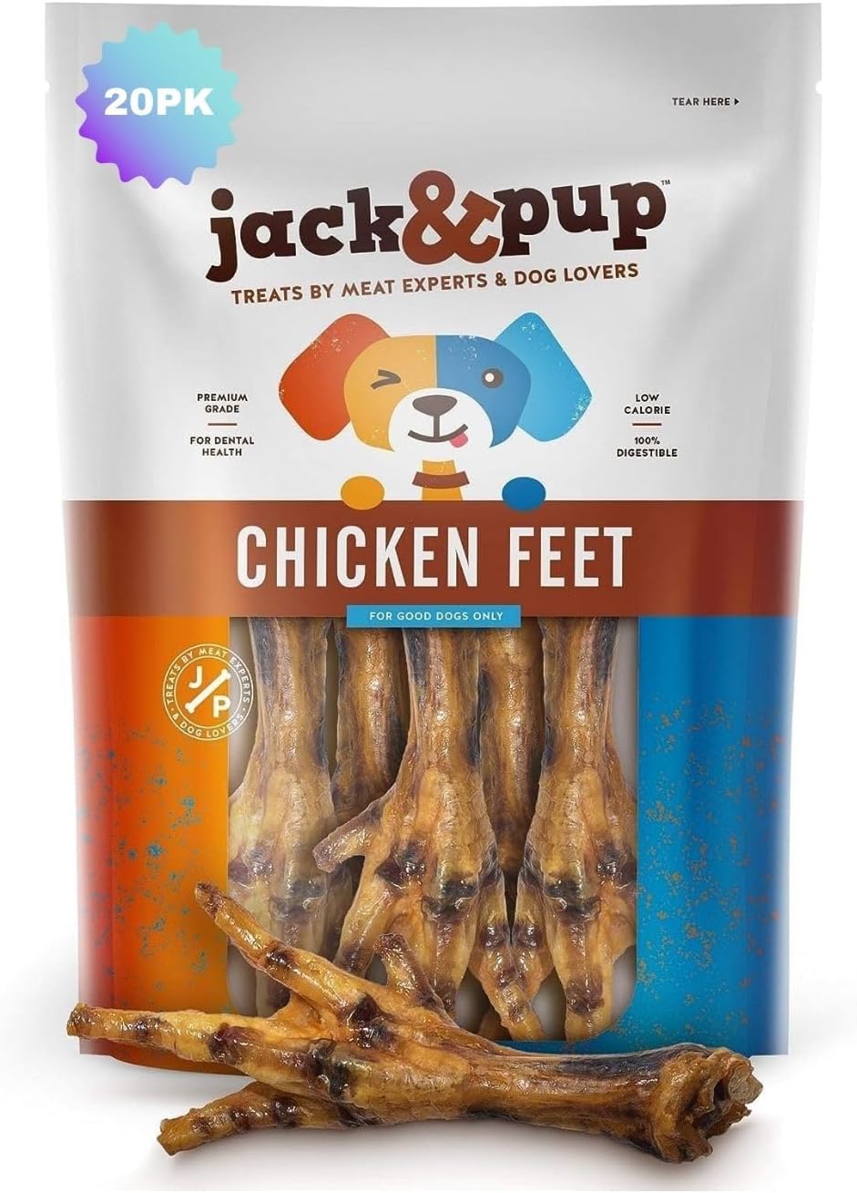 Jack&Pup-Dried-Chicken-Feet-Dog-Treats-|-1-Natural,-Fully-Digestible,-Chicken-2378