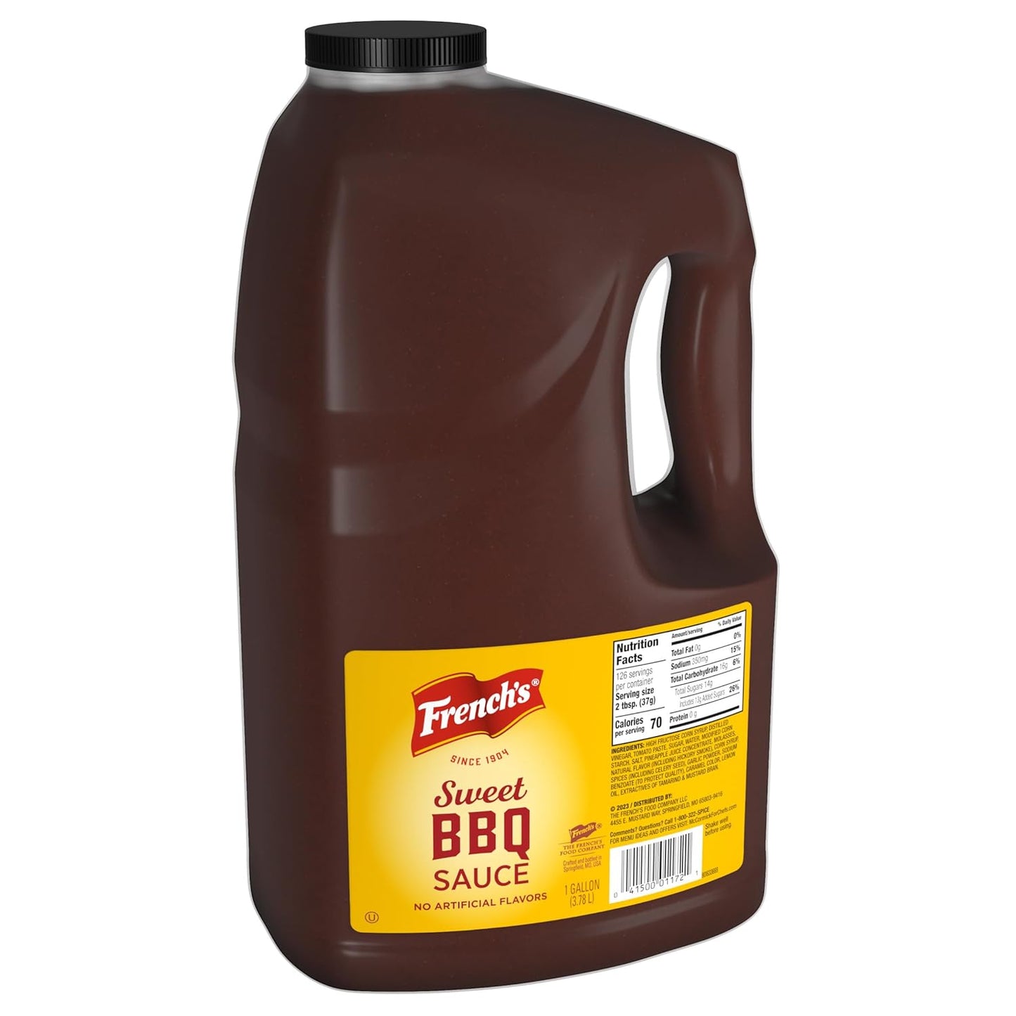 French's-Sweet-BBQ-Sauce,-1-gal-------------1427