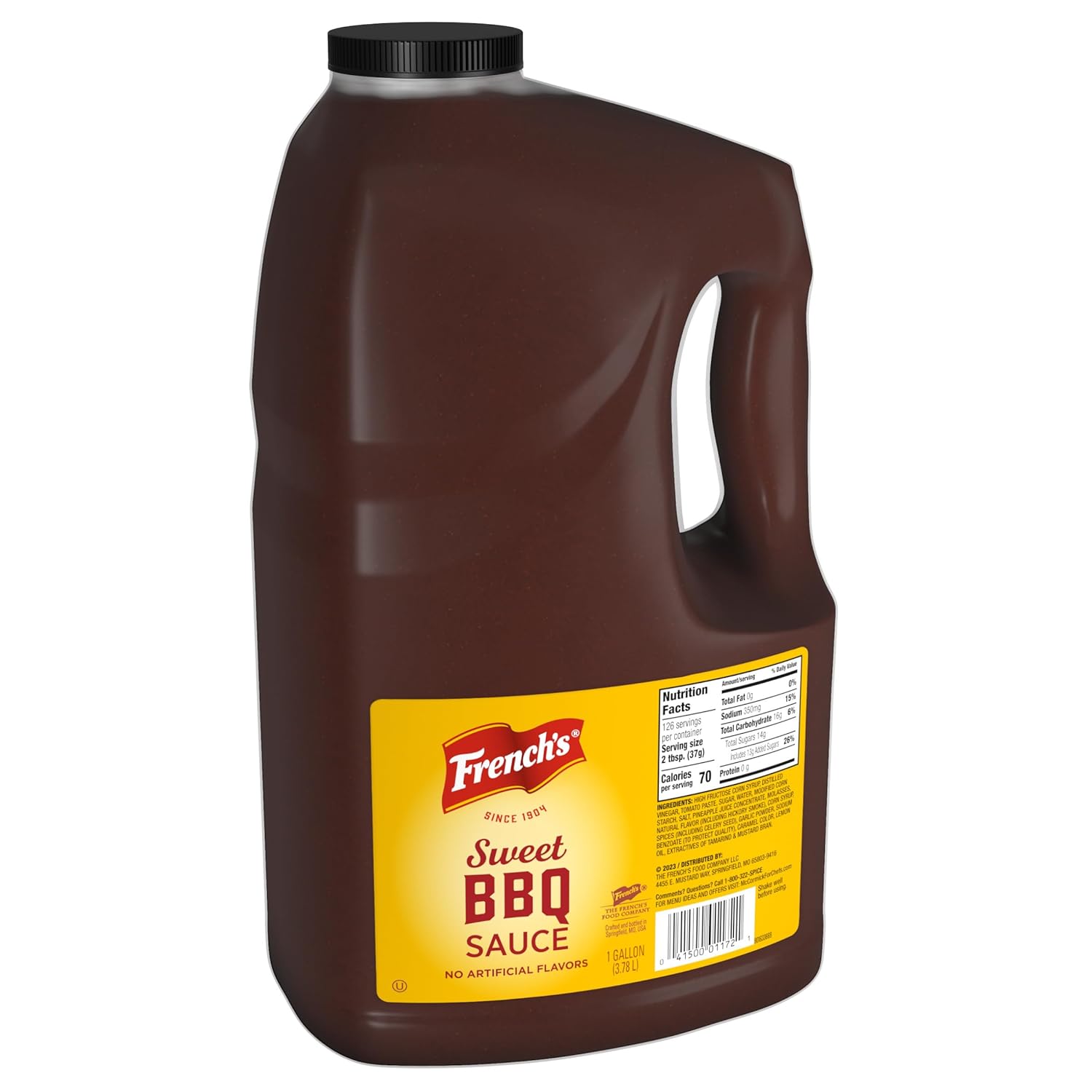 French's-Sweet-BBQ-Sauce,-1-gal-------------1427