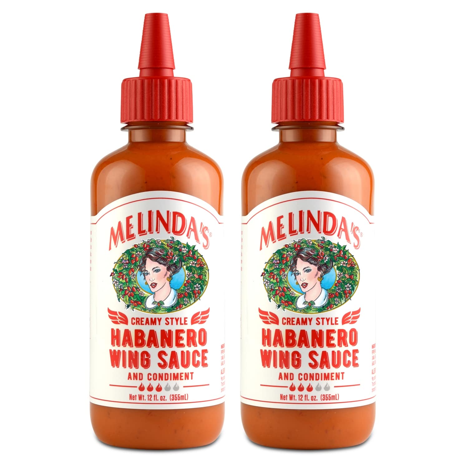 Melinda's---Creamy-Style-Habanero-Wing-Sauce---12oz,-2pck-----362