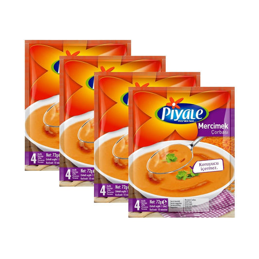 VHD-Piyale---Sopa-instantánea-de-lentejas-empaquetada,-paquete-de-–-Corbasi,-48