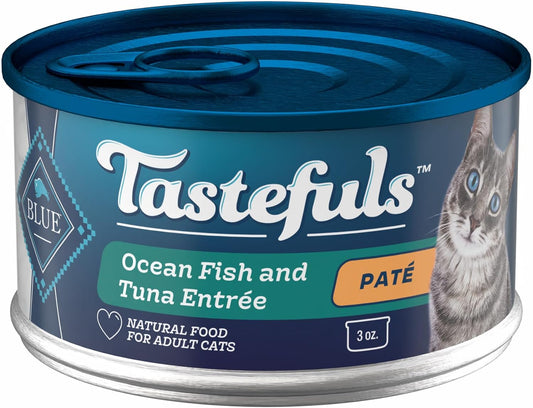 Blue-Buffalo-Tastefuls-Wet-Cat-Food-Paté,-Made-with-Natural-Ingredients-Ocean-and-Entrée,1378