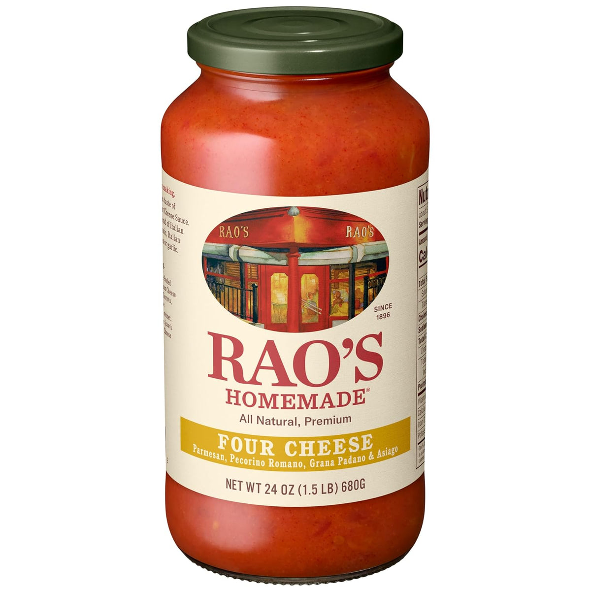 Rao's-Homemade-Four-Cheese-Pasta-Sauce,-24-oz,-Tomato-Sauce,-All-Purpose,-957
