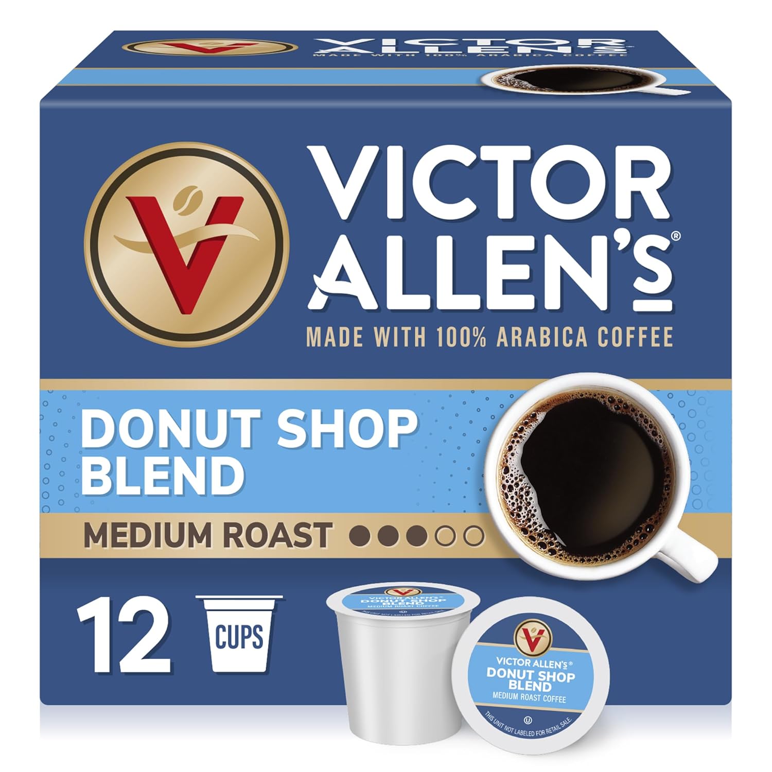 Victor-Allen's-Coffee-Donut-Shop-Blend,-Medium-Roast,-12-Count,-Single-Serve-Coffee-166