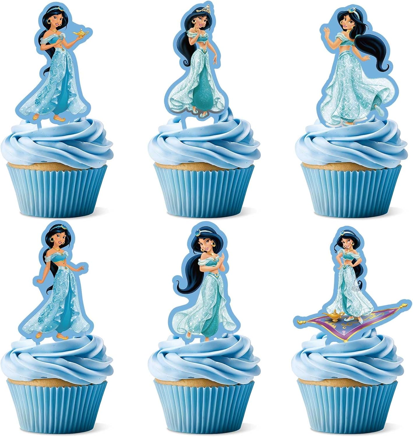 24-Pcs-Jasmine-Cupcake-Toppers--Princess-Themed-1227