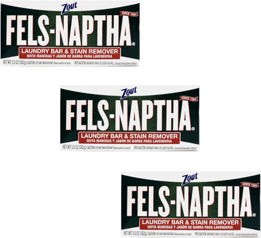 Fels-Naptha-Laundry-Bar-and-Stain-Remover,-5-Ounce-(Thr??-?ack)---1065