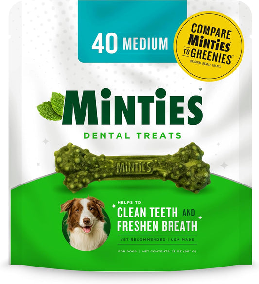 Dental-Chews-for-Dogs,-40-Count,-Vet-Recommended-Mint-Flavored-4301