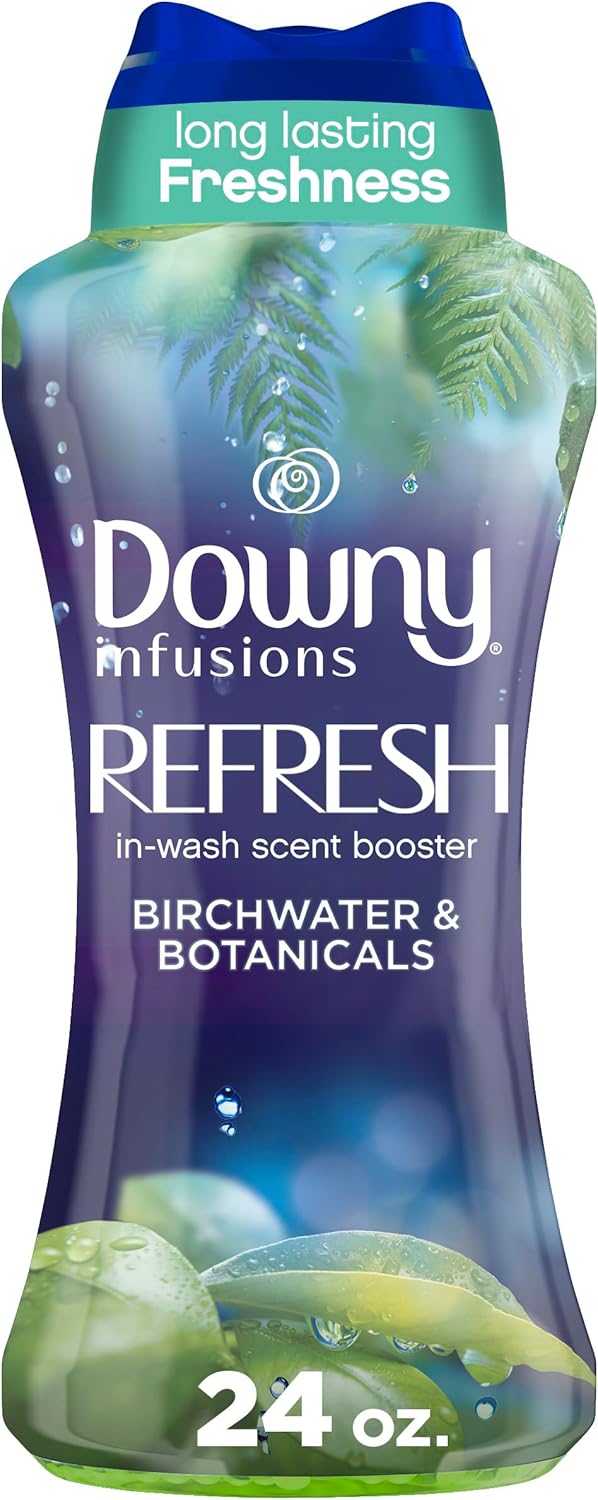Downy-Infusions-In-Wash-Laundry-Scent-Booster-Beads,-REFRESH,-Botanical-Florals-and-Birch-754