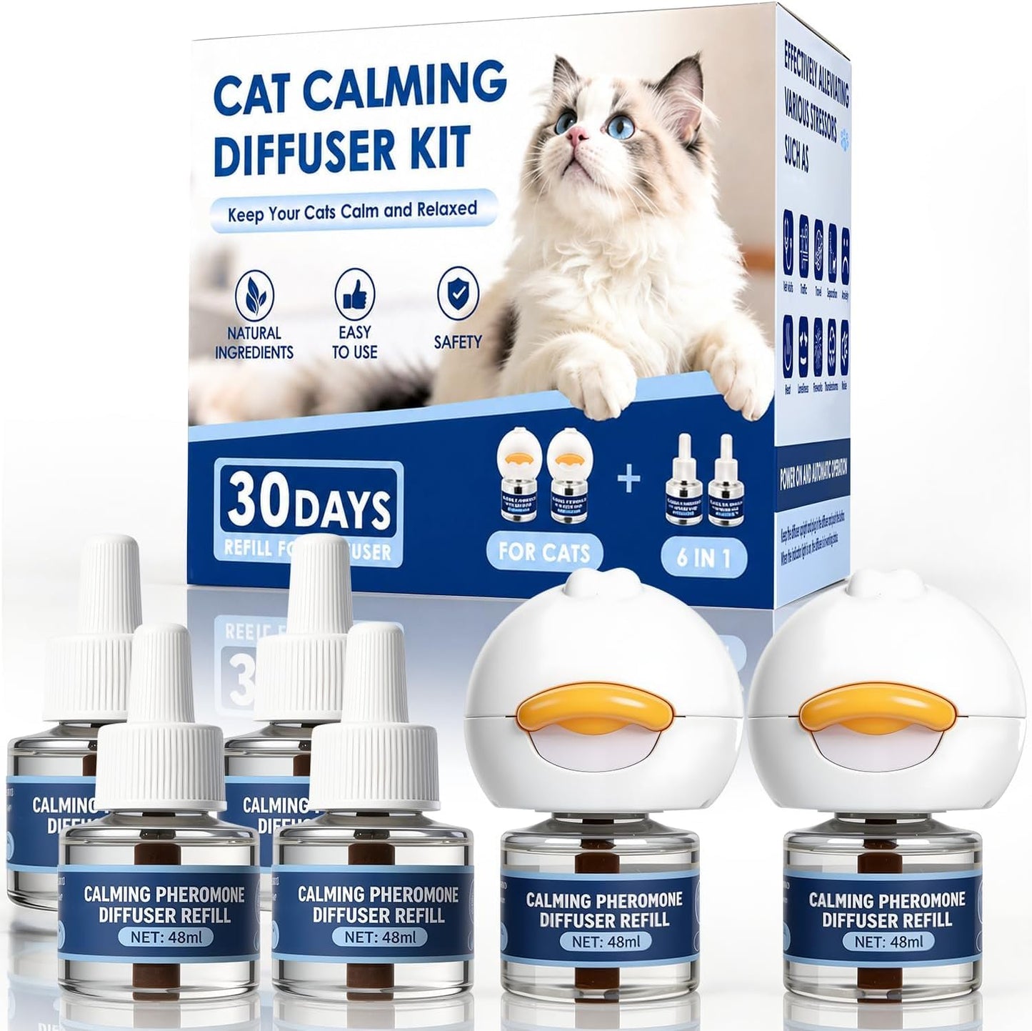 Cat-Calming-Diffuser,-Cat-Pheromone-Plug-In-for-Anxiety-&-Stress-Relief,-Helps-Reduce-1511