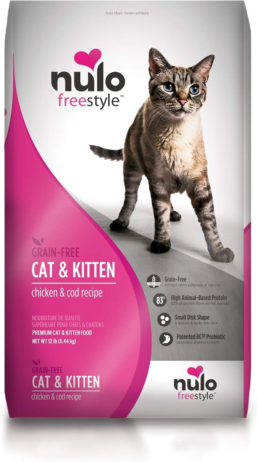 Nulo-Adult-&-Kitten-Grain-Free-Dry-Cat-Food-With-Bc30-(Chicken,-Bag)--269