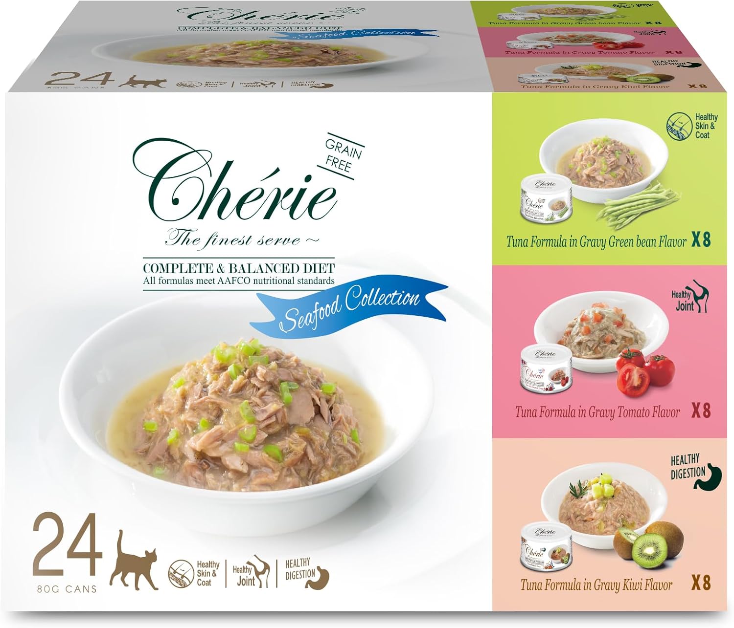 CHÉRIE-Complete-&-Balanced-Diet-Series-Wet-Cat-Food-in-Gravy-Variety-Tuna-with409